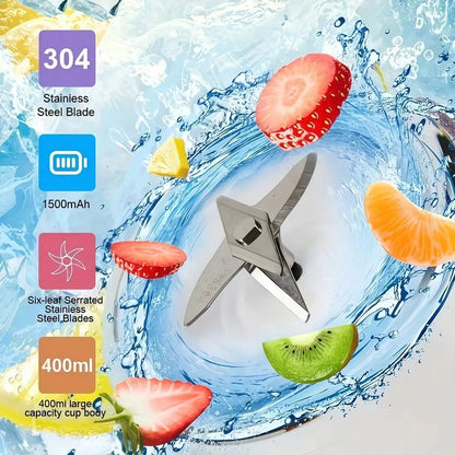 Portable Juicer Cup with Travel Cup