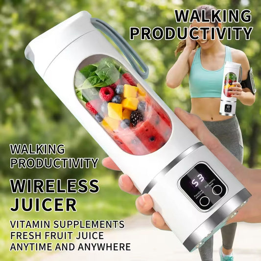 Mini Portable Juicer 450ML – Rechargeable Blender