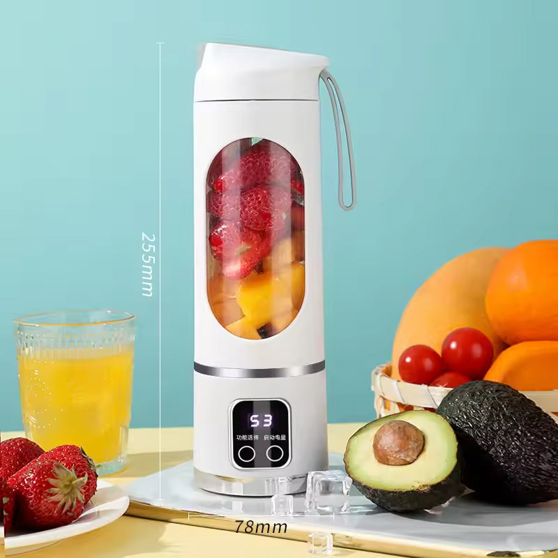 Mini Portable Juicer 450ML – Rechargeable Blender