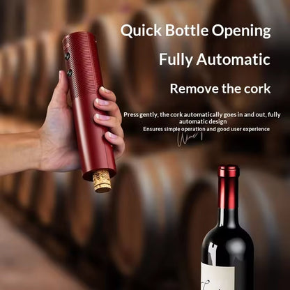 Electric Wine Bottle Opener – Rechargeable Corkscrew